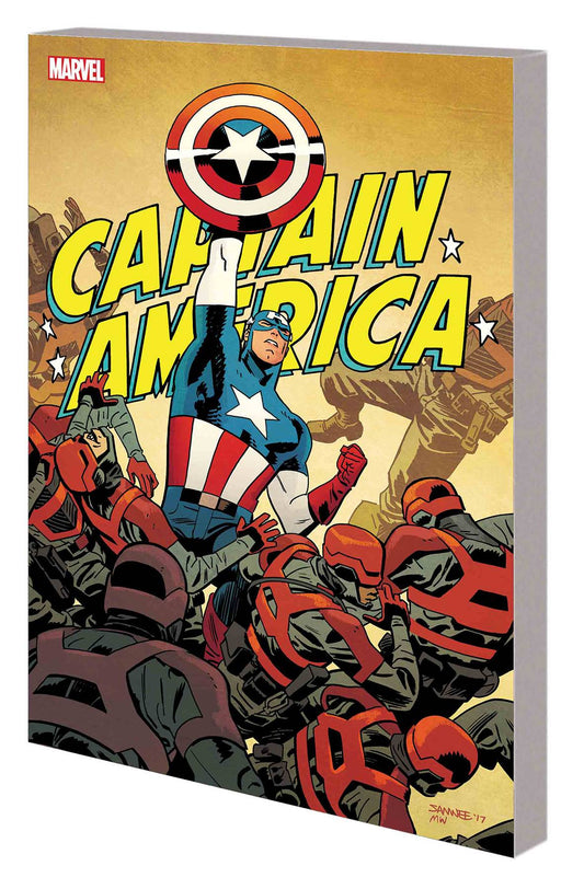 MARVEL COMICS trade CAPTAIN AMERICA BY WAID AND SAMNEE TP VOL 01 HOME OF BRAVE