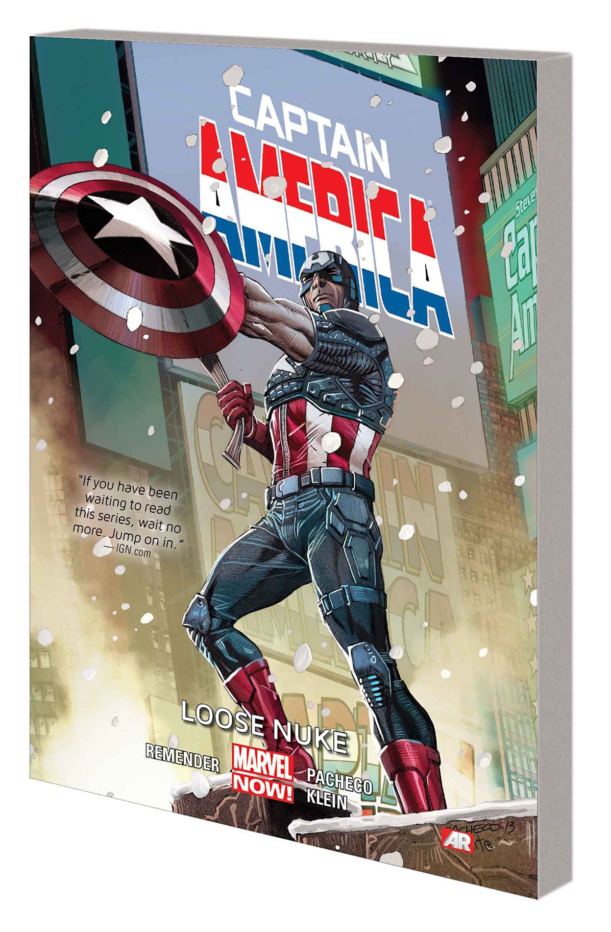 MARVEL COMICS trade CAPTAIN AMERICA TP VOL 03 LOOSE NUKE