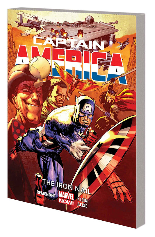 MARVEL COMICS trade CAPTAIN AMERICA TP VOL 04 IRON NAIL