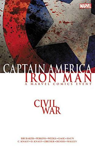 MARVEL COMICS trade CIVIL WAR CAPTAIN AMERICA IRON MAN TP