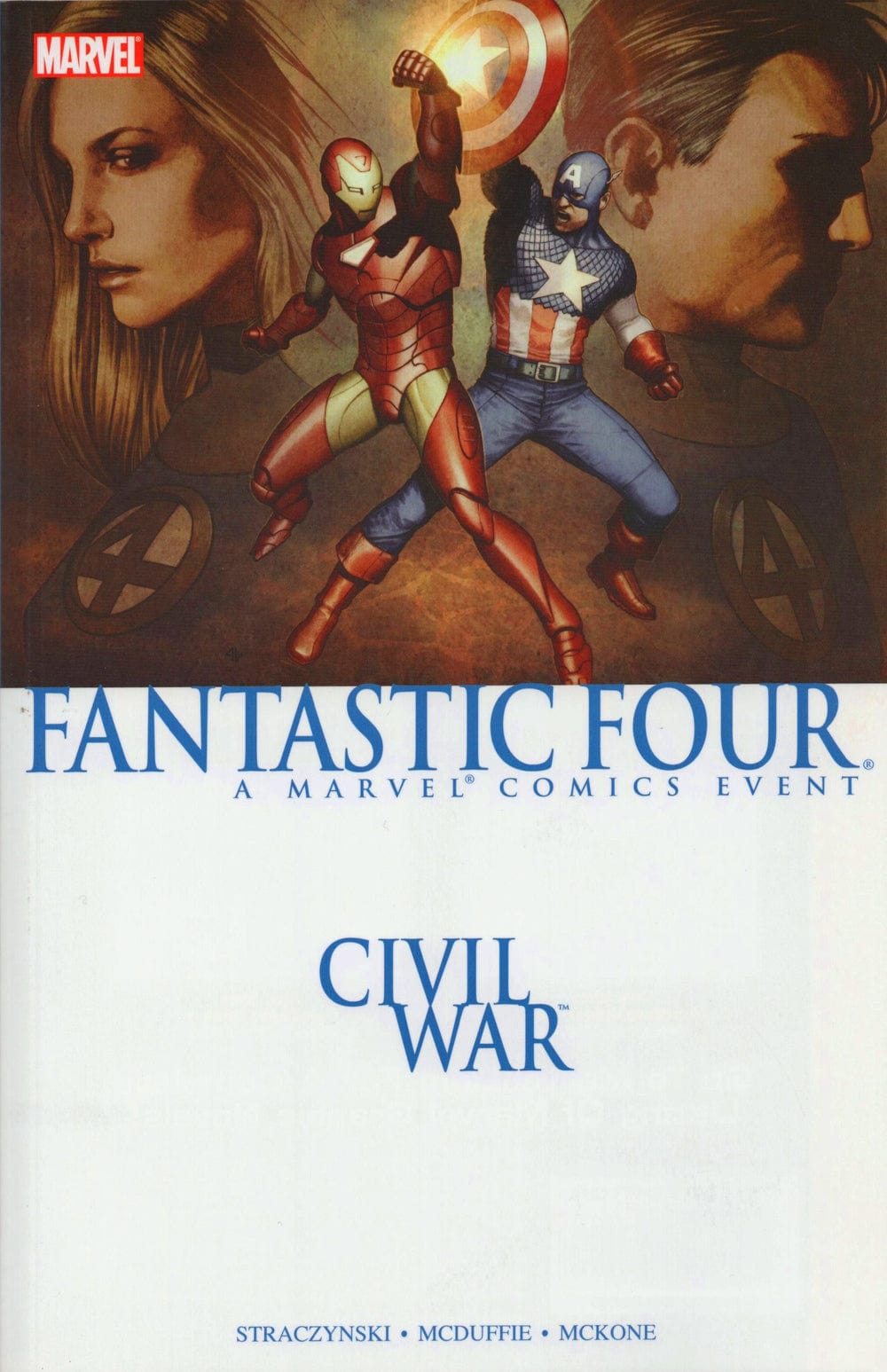MARVEL COMICS trade CIVIL WAR FANTASTIC FOUR TP