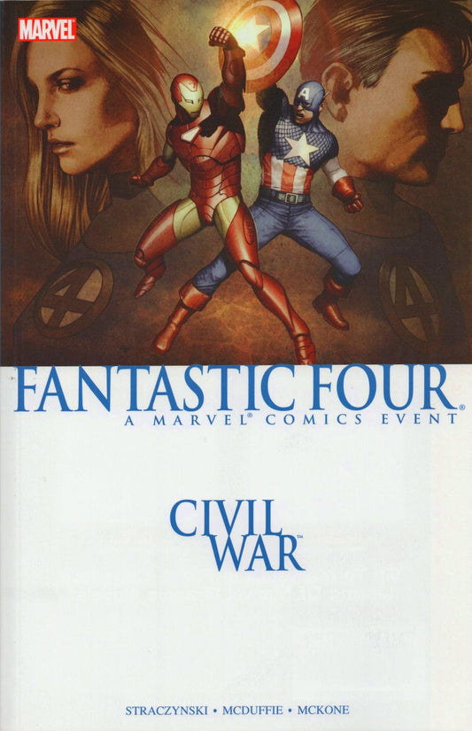 MARVEL COMICS trade CIVIL WAR FANTASTIC FOUR TP