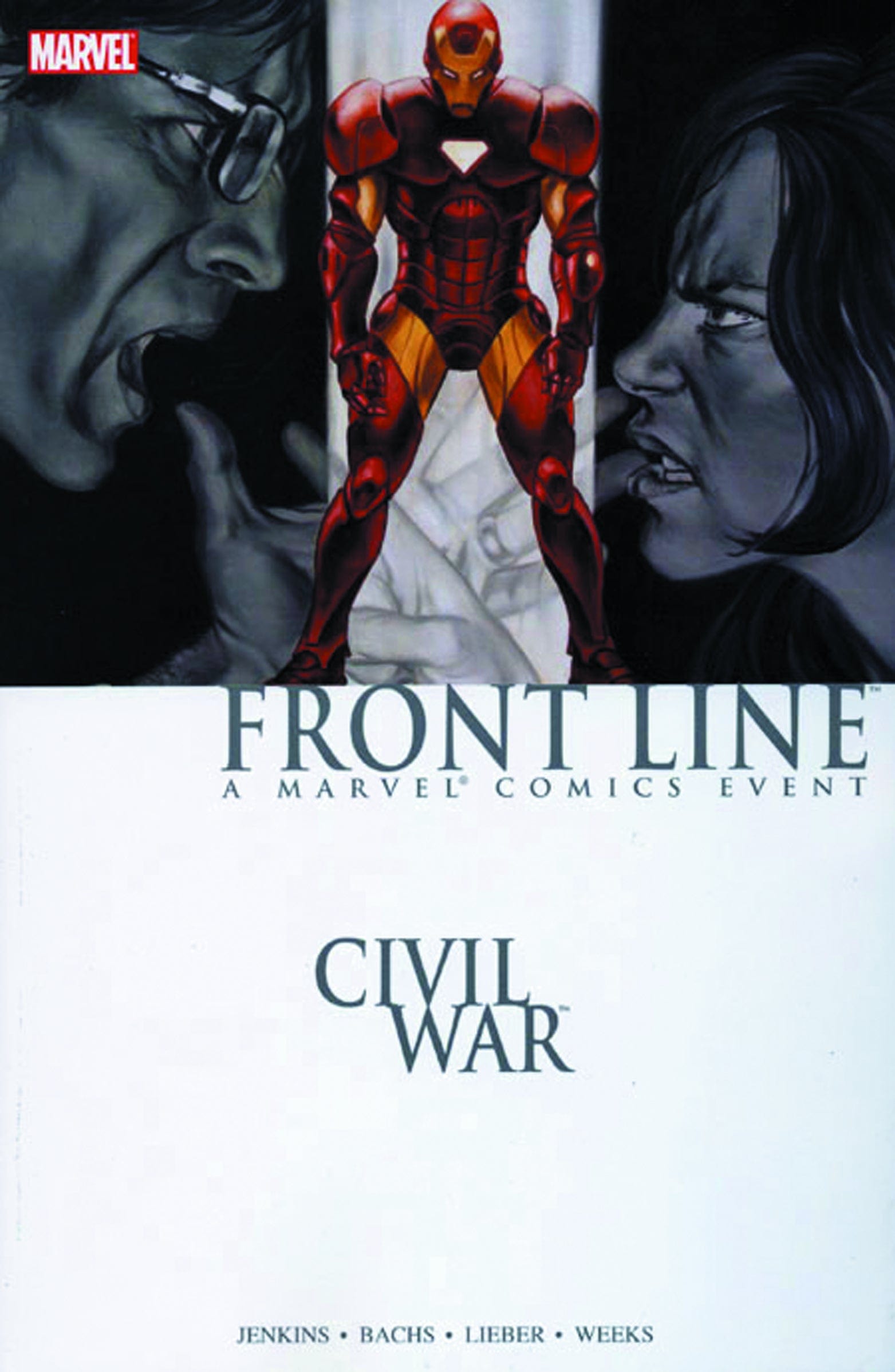 MARVEL COMICS trade CIVIL WAR FRONT LINE TP BOOK 02