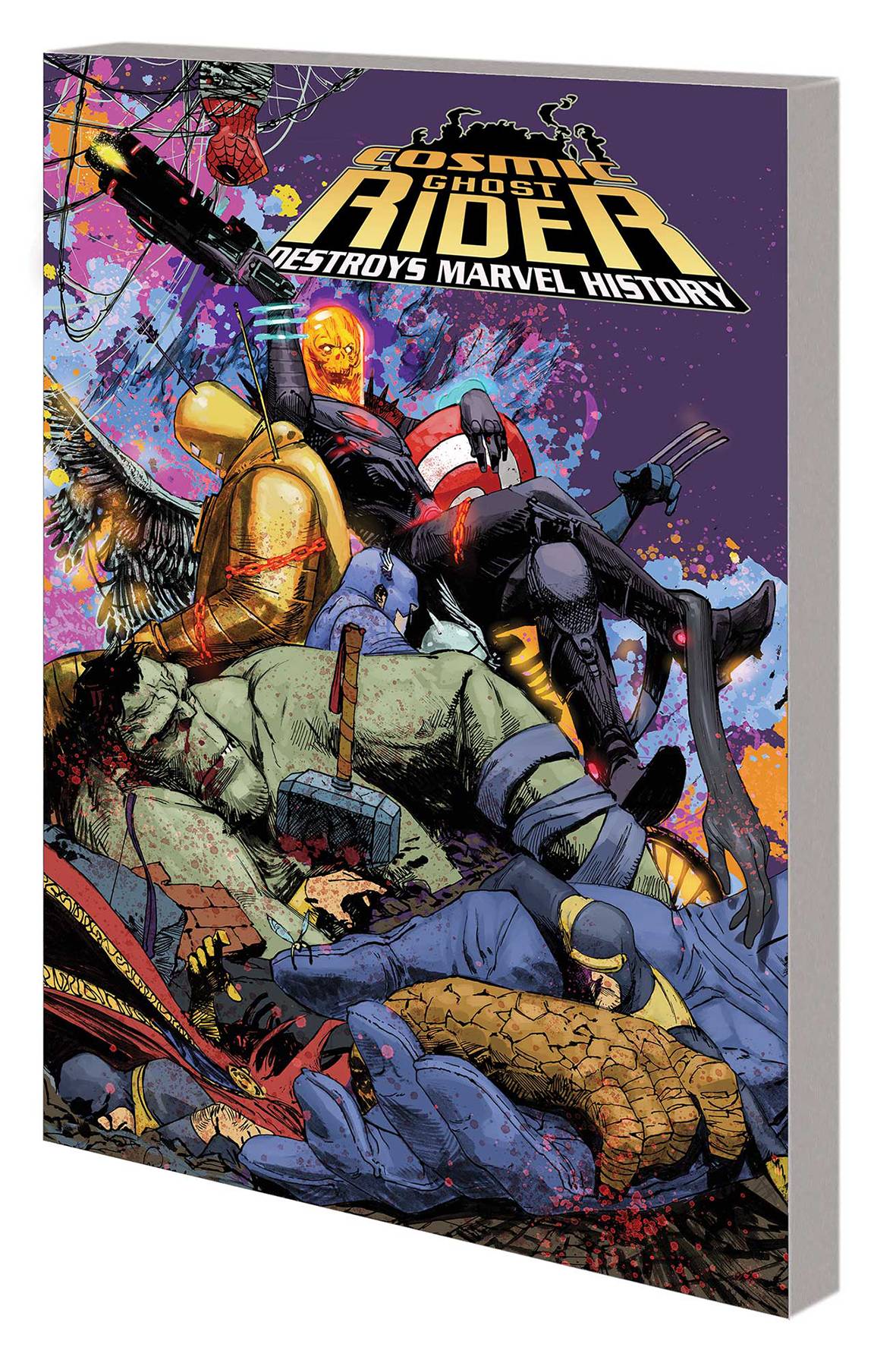 MARVEL COMICS TRADE COSMIC GHOST RIDER DESTROYS MARVEL HISTORY TP