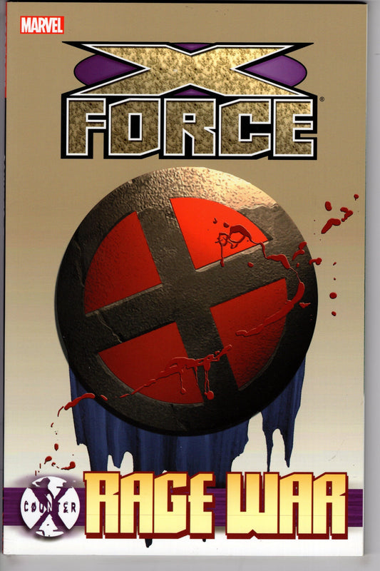 MARVEL COMICS trade COUNTER X TP X-FORCE RAGE WAR