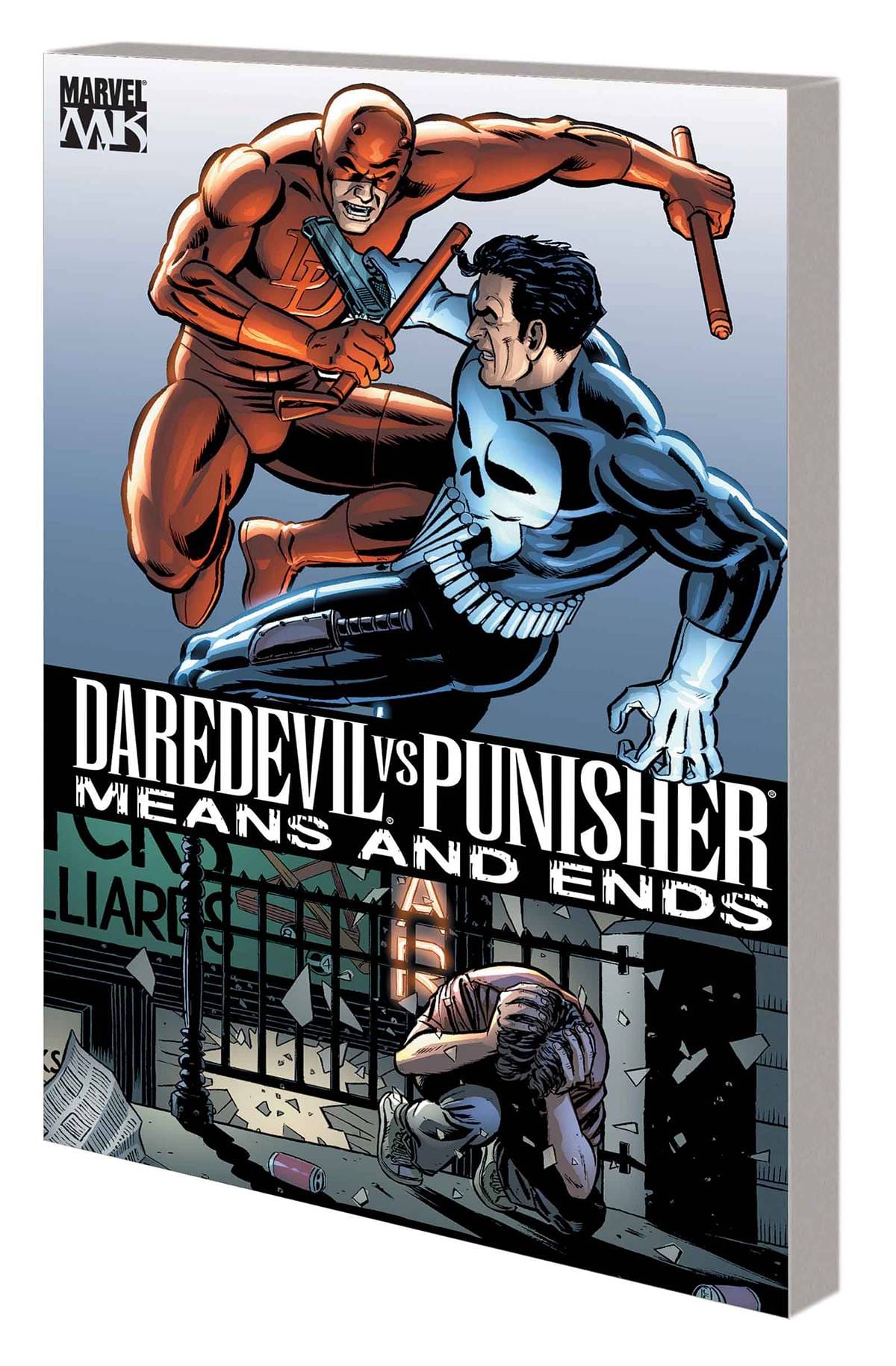 MARVEL COMICS trade DAREDEVIL VS PUNISHER MEANS AND ENDS TP NEW PTG