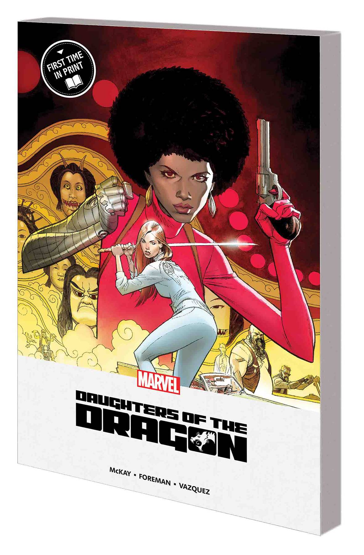 MARVEL COMICS trade DAUGHTERS OF DRAGON MPGN TP