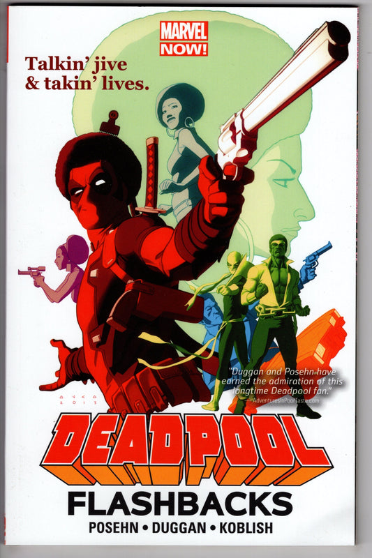 MARVEL COMICS trade DEADPOOL FLASHBACKS TP