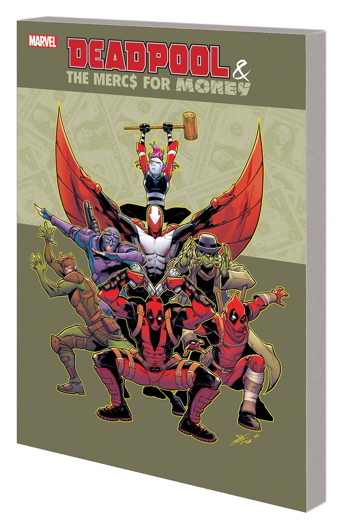MARVEL COMICS trade DEADPOOL MERCS FOR MONEY TP VOL 01 MO MERCS MO MONKEY