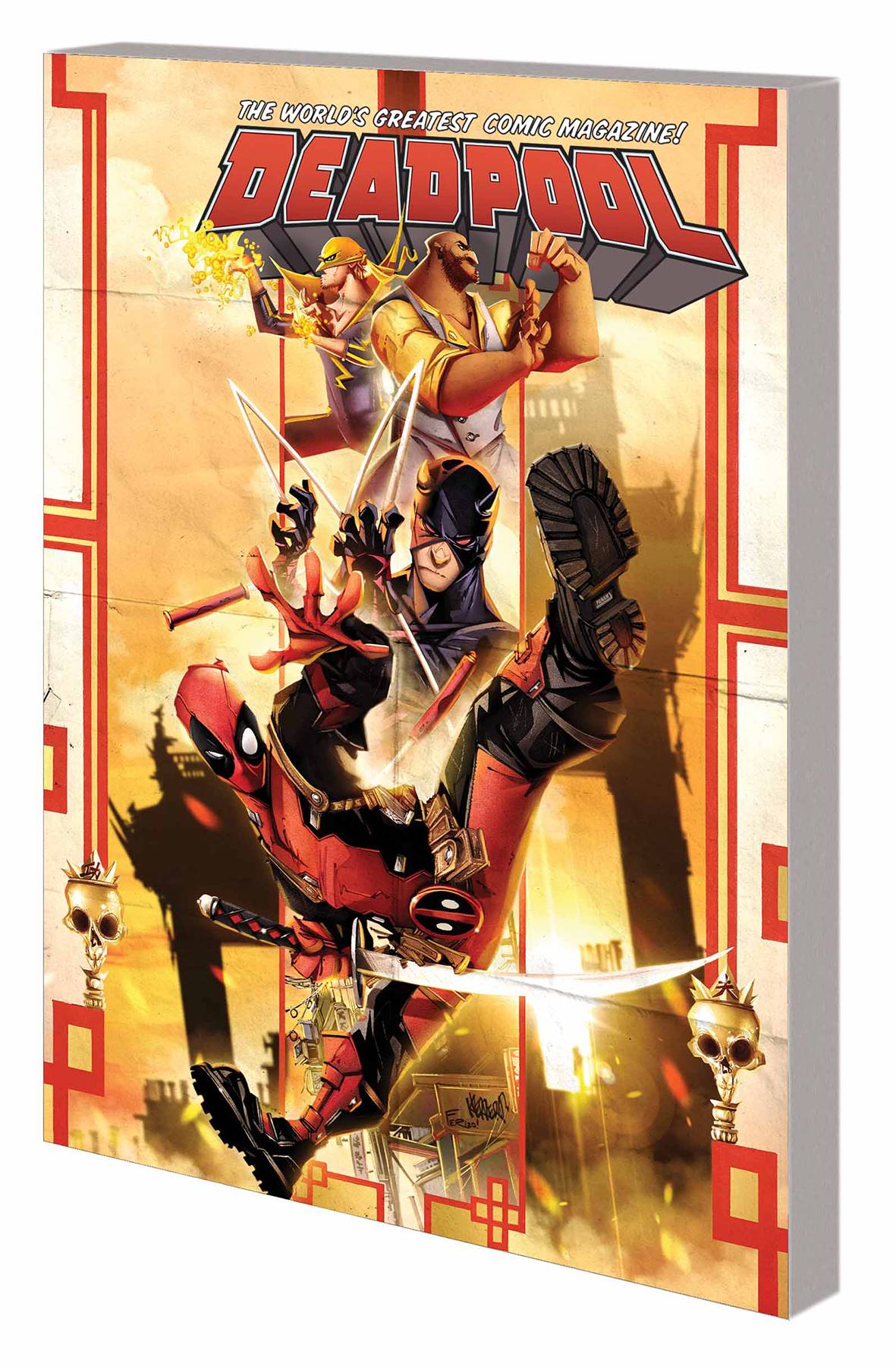 MARVEL COMICS trade DEADPOOL WORLDS GREATEST TP VOL 04 TEMPORARY INSANITATION