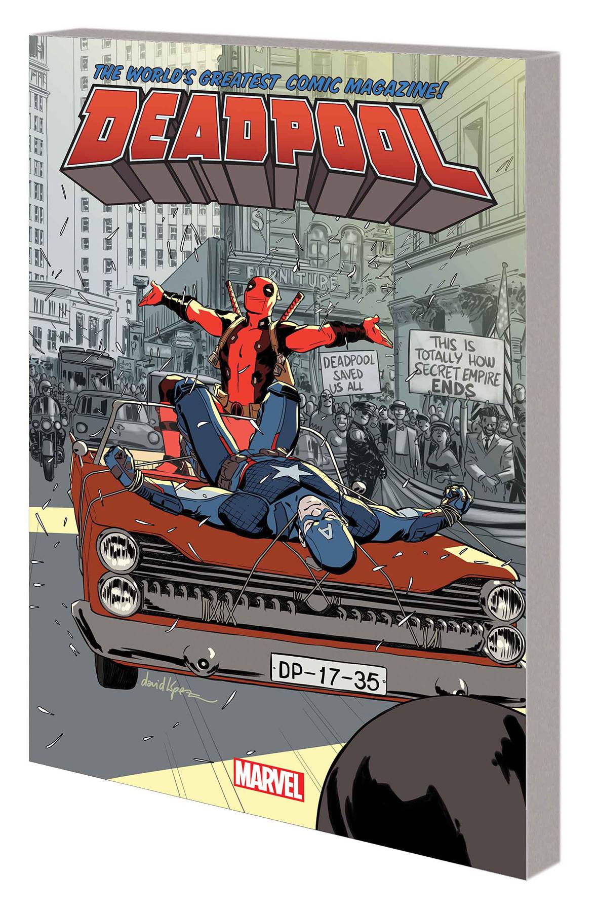 MARVEL COMICS trade DEADPOOL WORLDS GREATEST TP VOL 10 SECRET EMPIRE