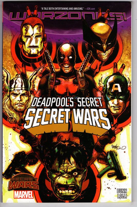 MARVEL COMICS TRADE DEADPOOLS SECRET SECRET WARS TP