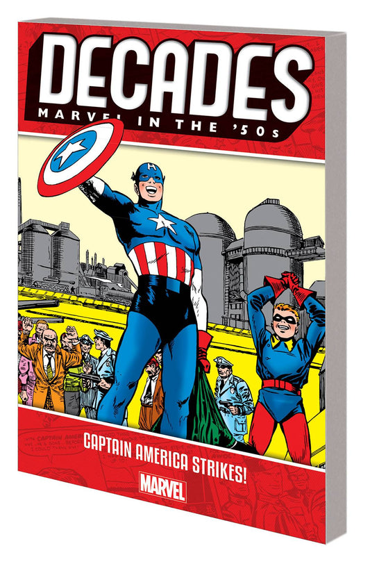 MARVEL COMICS trade DECADES MARVEL 50S TP CAPTAIN AMERICA STRIKES