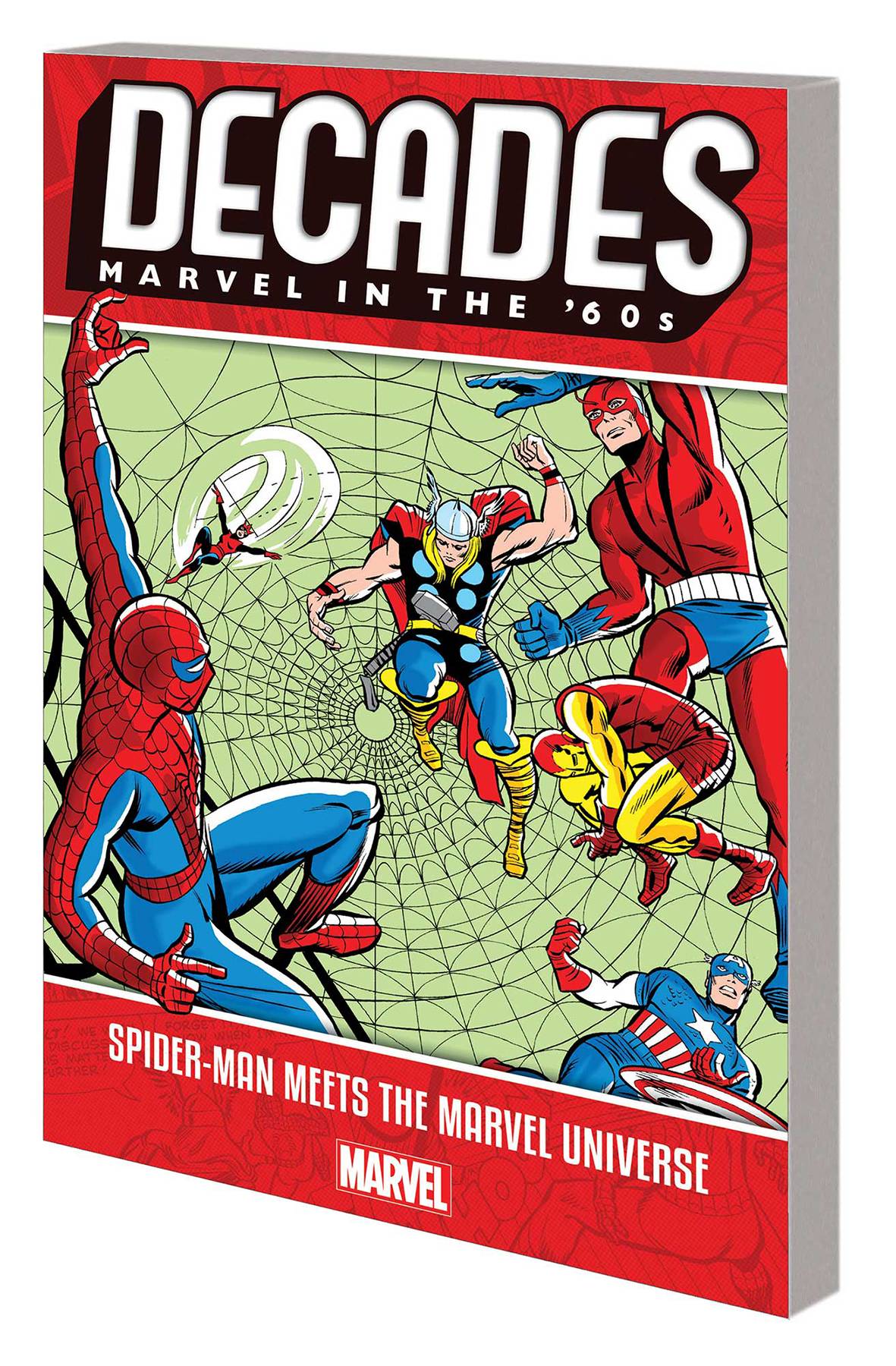 MARVEL COMICS trade DECADES MARVEL 60S TP SPIDER-MAN MEETS MARVEL UNIVERSE