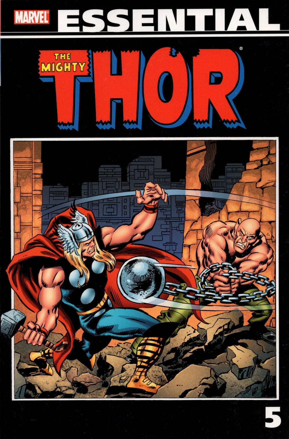 MARVEL COMICS trade ESSENTIAL THOR TP VOL 05