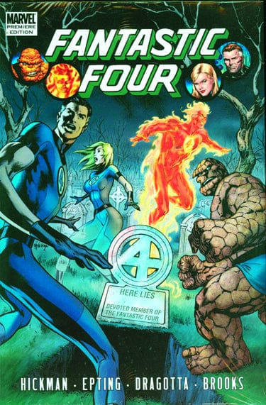MARVEL COMICS trade FANTASTIC FOUR BY JONATHAN HICKMAN PREM HC VOL 04