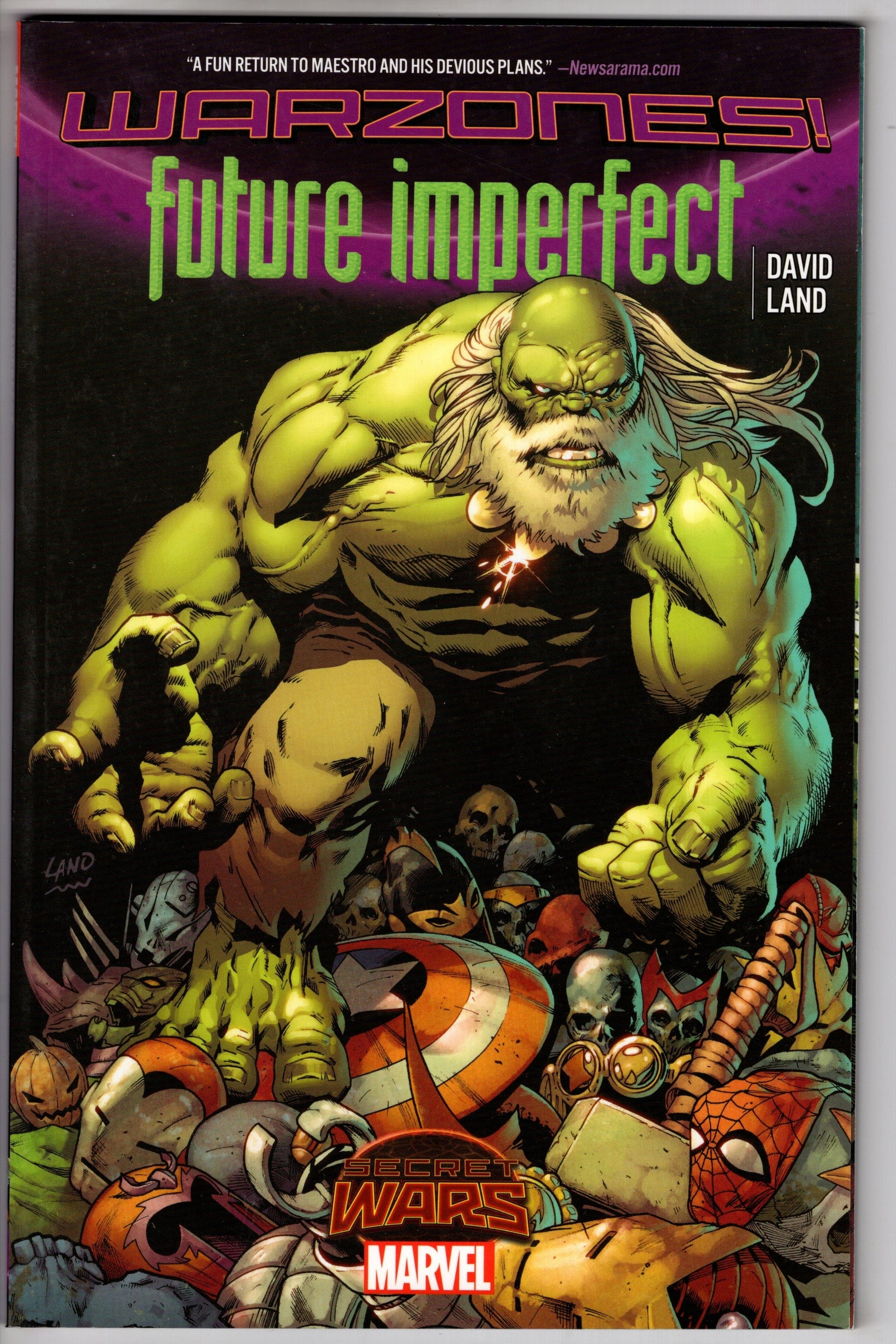 MARVEL COMICS trade FUTURE IMPERFECT TP WARZONES