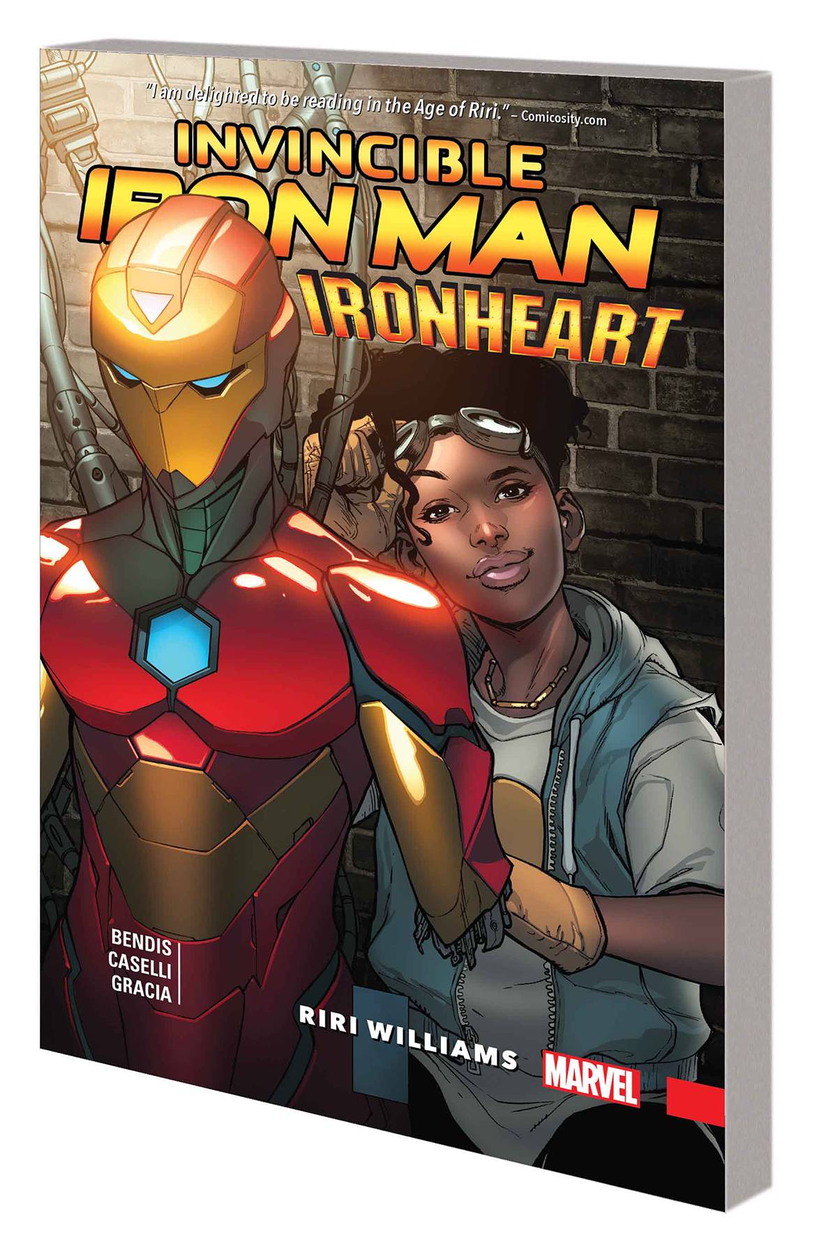 MARVEL COMICS TRADE INVINCIBLE IRON MAN IRONHEART TP VOL 01 RIRI WILLIAMS