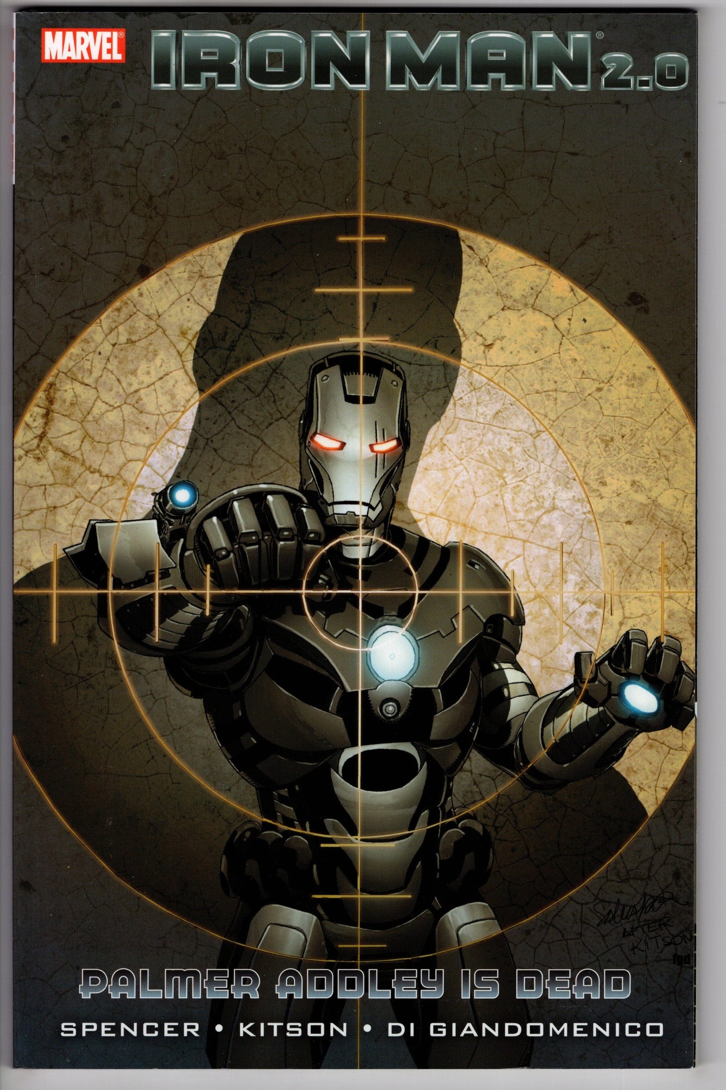 MARVEL COMICS TRADE IRON MAN 2.0 TP VOL 01 PALMER ADDLEY IS DEAD