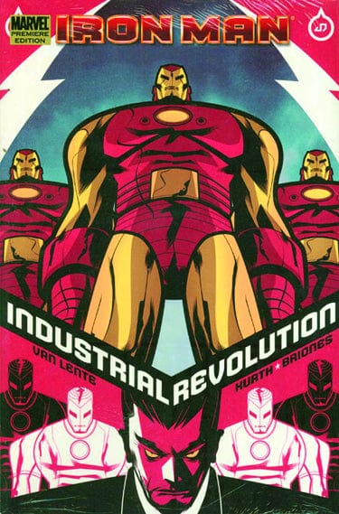 MARVEL COMICS trade IRON MAN INDUSTRIAL REVOLUTION PREM HC