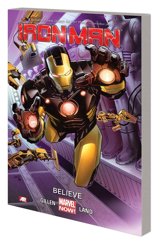 MARVEL COMICS TRADE IRON MAN TP VOL 01 BELIEVE