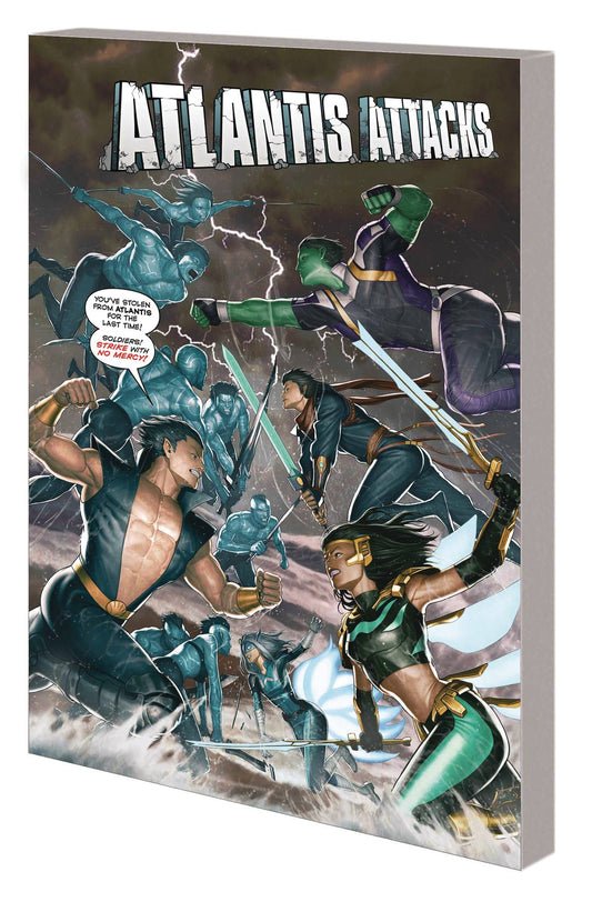 MARVEL COMICS TRADE KING IN BLACK ATLANTIS ATTACKS TP