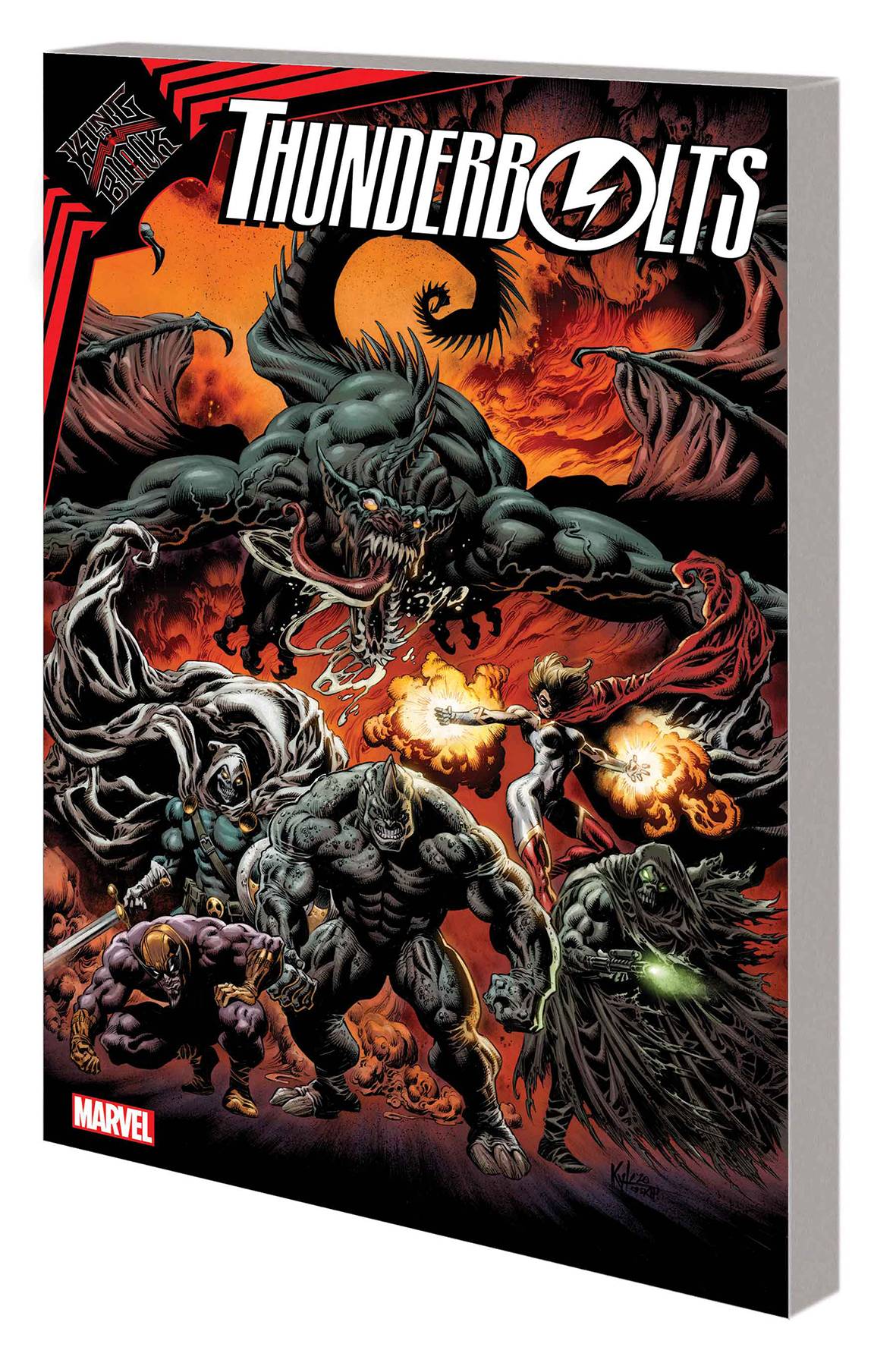 MARVEL COMICS TRADE KING IN BLACK THUNDERBOLTS TP