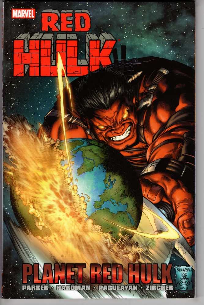 MARVEL COMICS TRADE Red Hulk Planet Red Hulk TPB