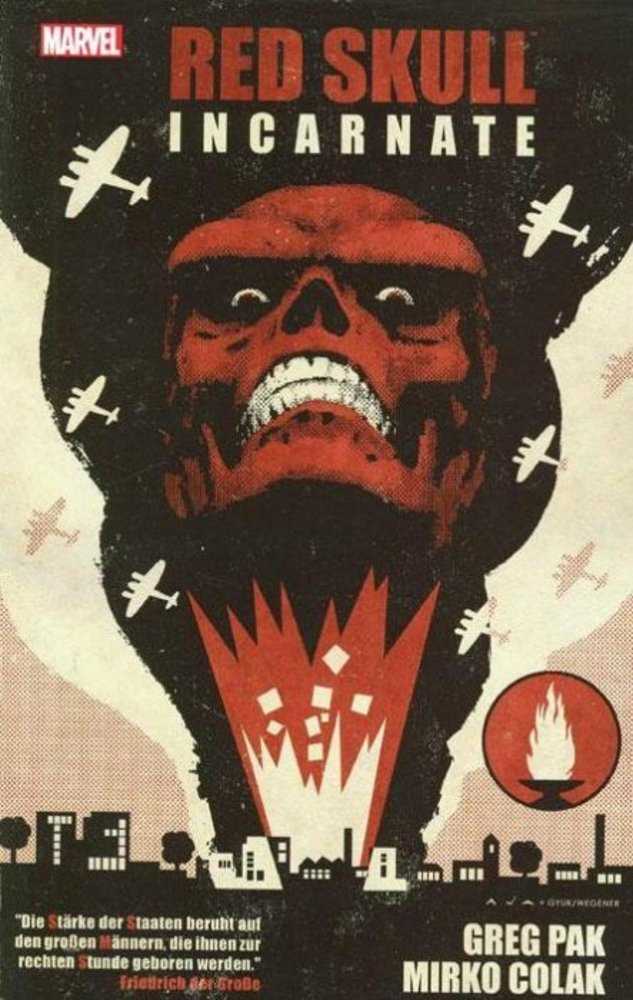 MARVEL COMICS TRADE Red Skull Incarnate TPB