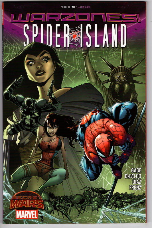 MARVEL COMICS TRADE SPIDER-ISLAND TP WARZONES