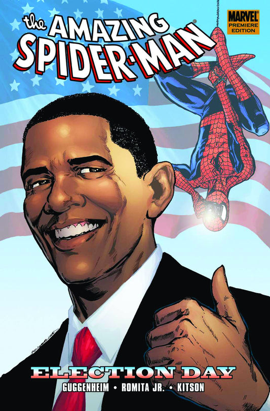 MARVEL COMICS trade SPIDER-MAN ELECTION DAY PREM HC