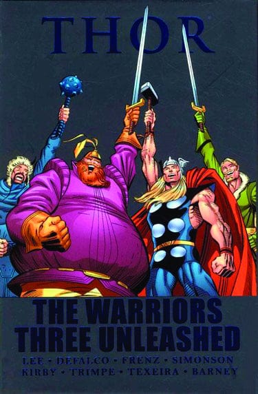 MARVEL COMICS trade THOR WARRIORS THREE UNLEASHED PREM HC