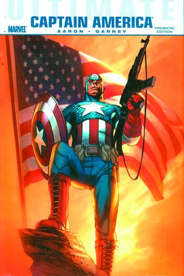 MARVEL COMICS TRADE ULTIMATE COMICS CAPTAIN AMERICA PREM HC