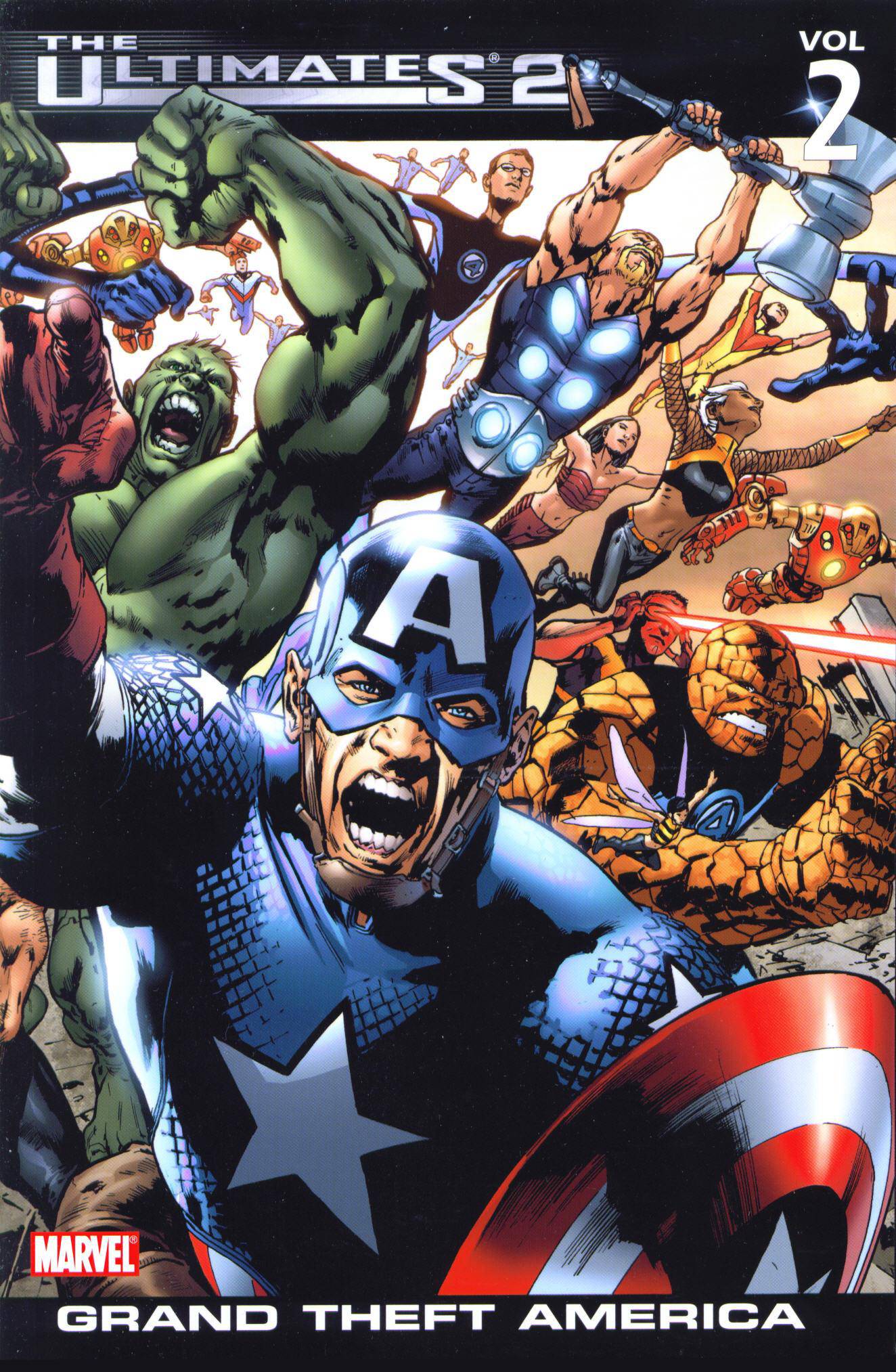 MARVEL COMICS TRADE ULTIMATES 2 TP VOL 02 GRAND THEFT AMERICA