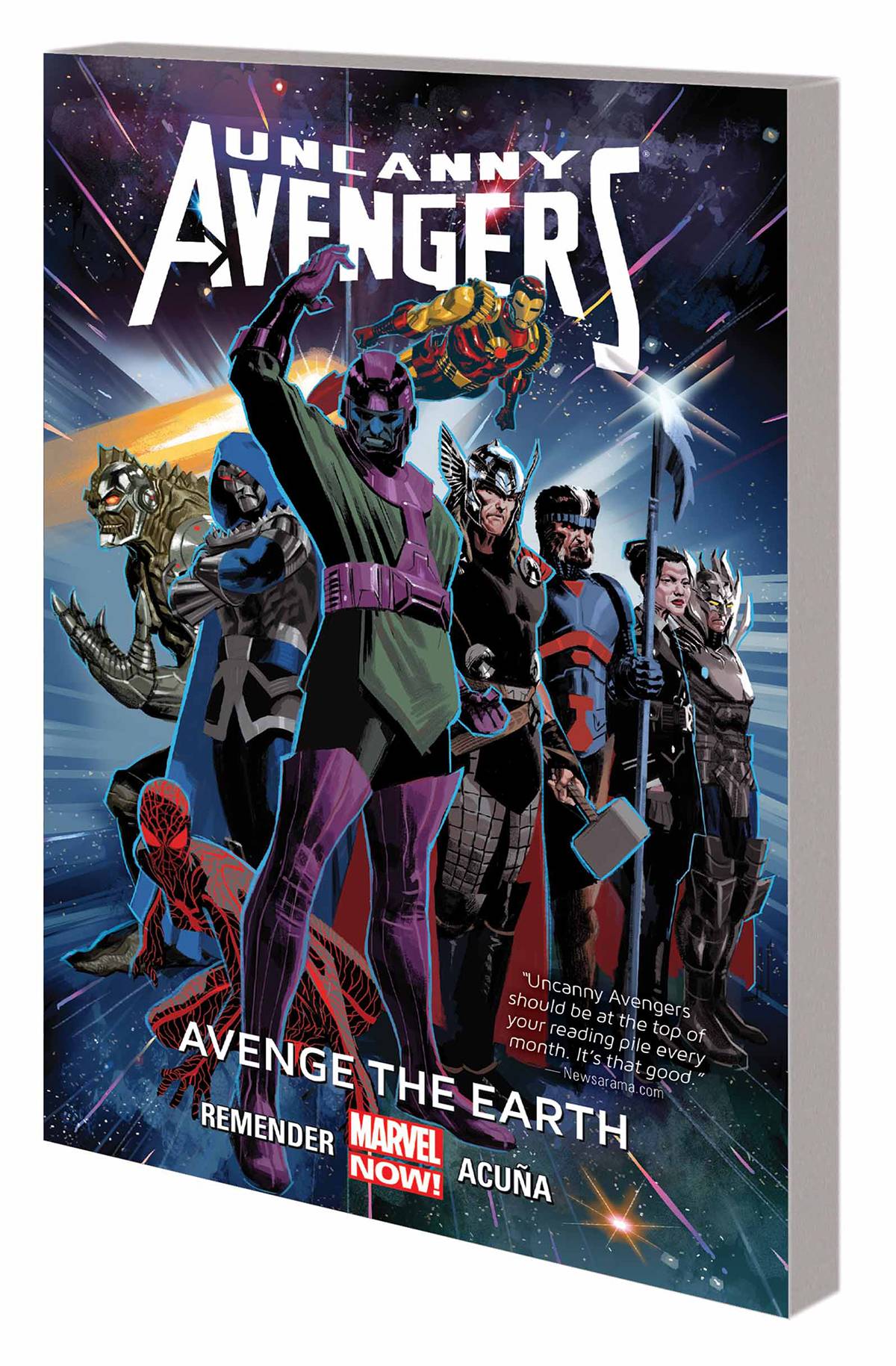 MARVEL COMICS TRADE UNCANNY AVENGERS TP VOL 04 AVENGE EARTH