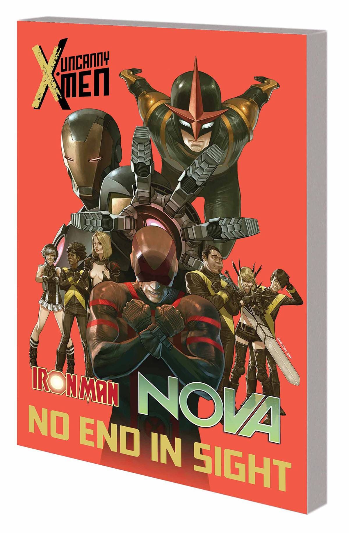 MARVEL COMICS TRADE UNCANNY X-MEN IRON MAN NOVA TP NO END IN SIGHT