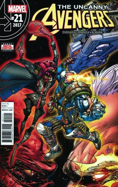 MARVEL COMICS UNCANNY AVENGERS #21