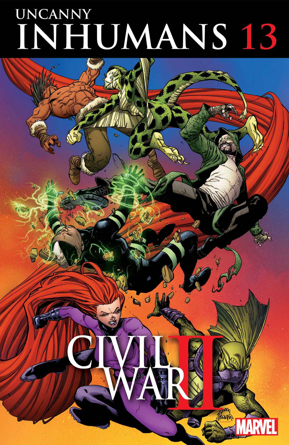 MARVEL COMICS UNCANNY INHUMANS #13