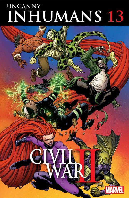 MARVEL COMICS UNCANNY INHUMANS #13