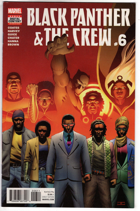 MARVEL COMICS VF+ BLACK PANTHER CREW #6