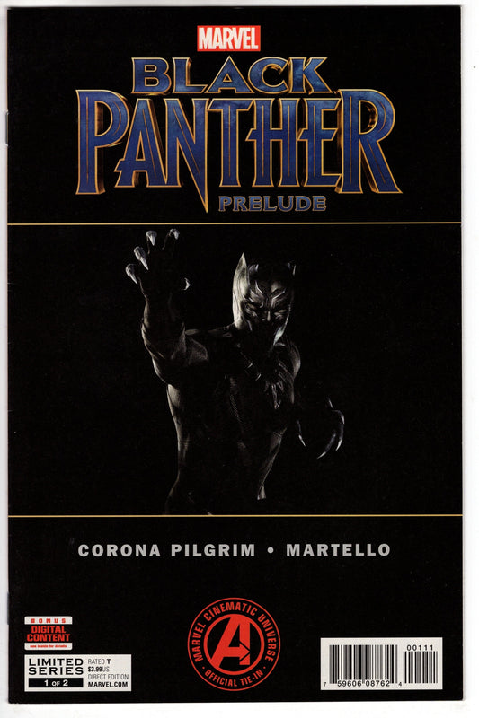 MARVEL COMICS VF+ BLACK PANTHER PRELUDE #1 (OF 2)