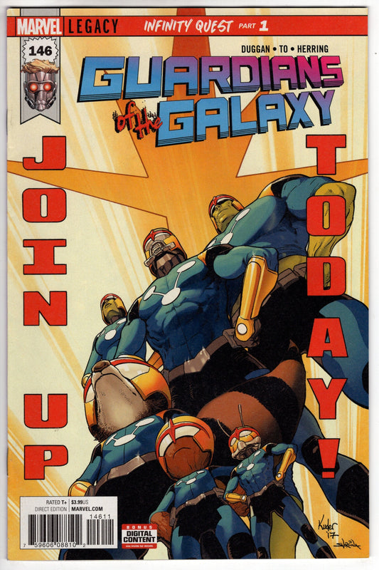 MARVEL COMICS VF+ GUARDIANS OF GALAXY #146 LEG