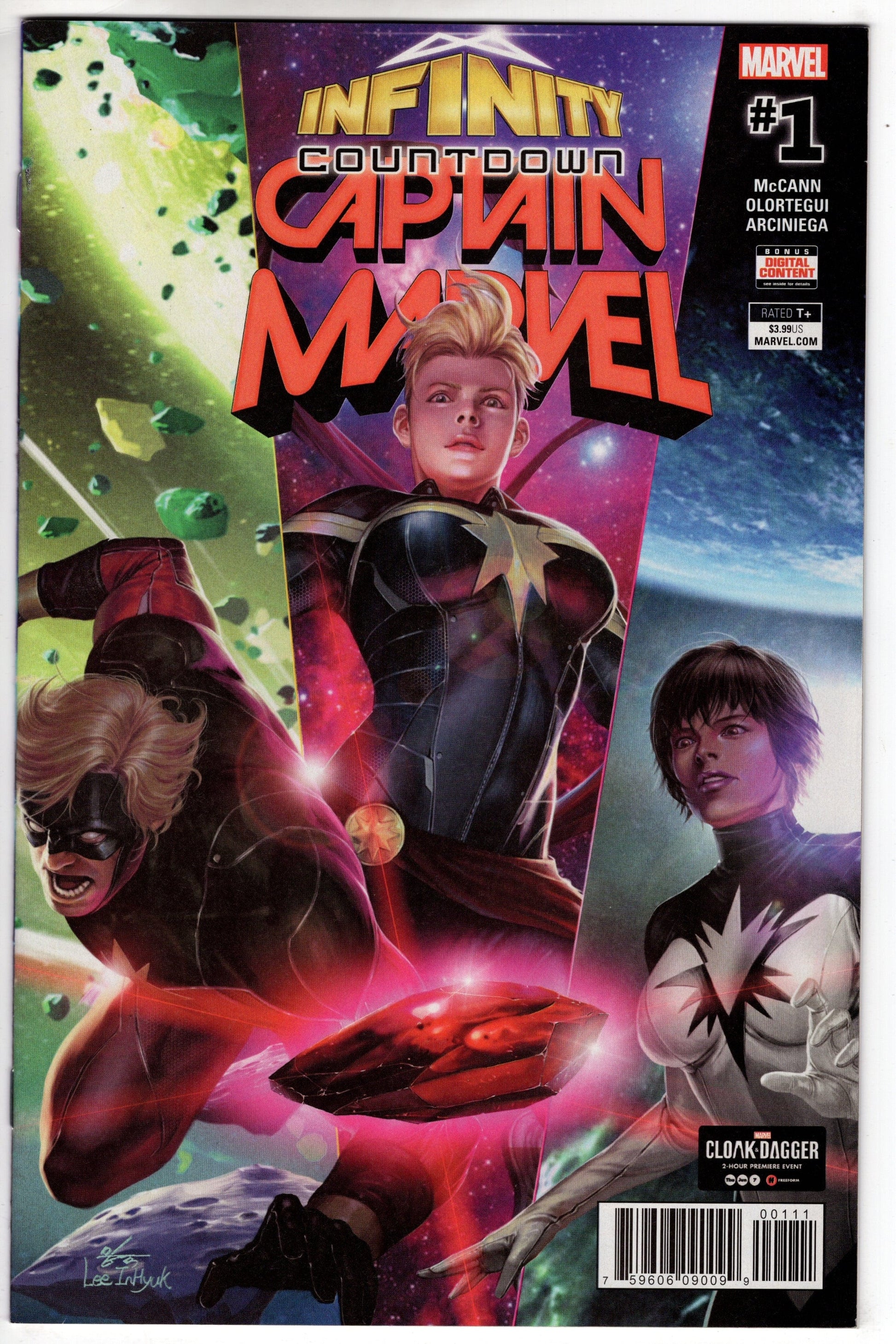 MARVEL COMICS VF+ INFINITY COUNTDOWN CAPTAIN MARVEL #1