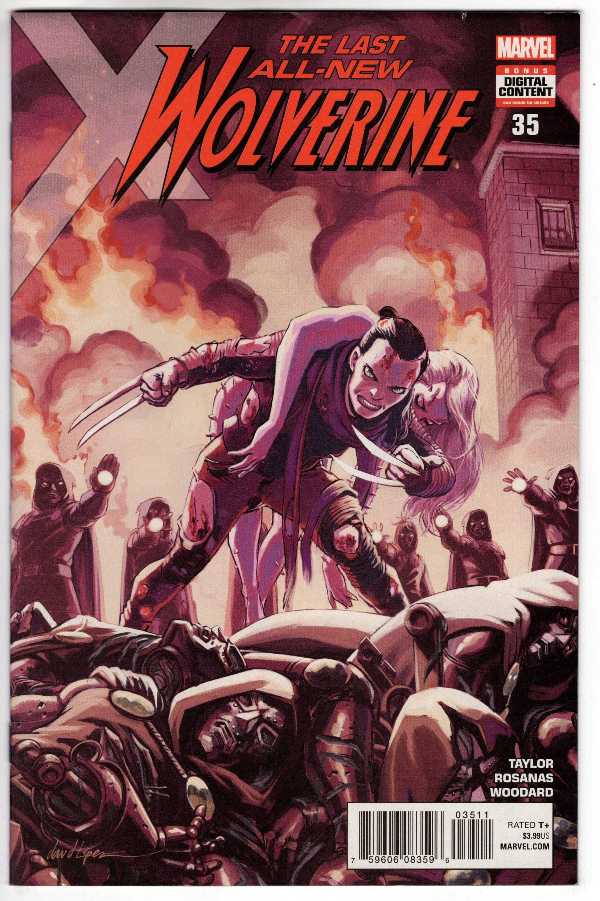 MARVEL COMICS VF/NM ALL NEW WOLVERINE #35 LEG