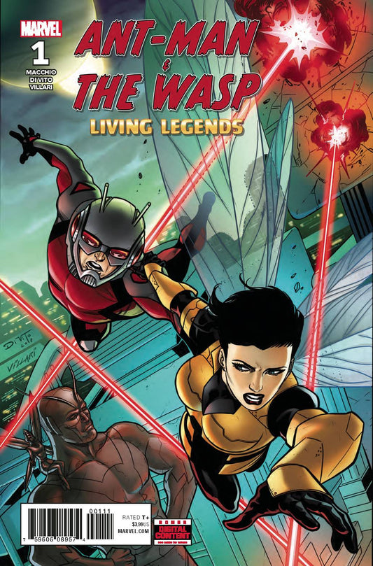 MARVEL COMICS VF/NM ANT-MAN AND WASP LIVING LEGENDS #1