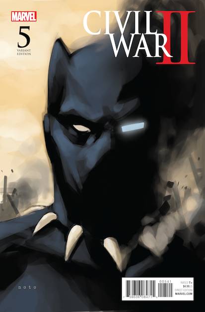 MARVEL COMICS VF/NM CIVIL WAR II #5 (OF 7) NOTO BLACK PANTHER VAR