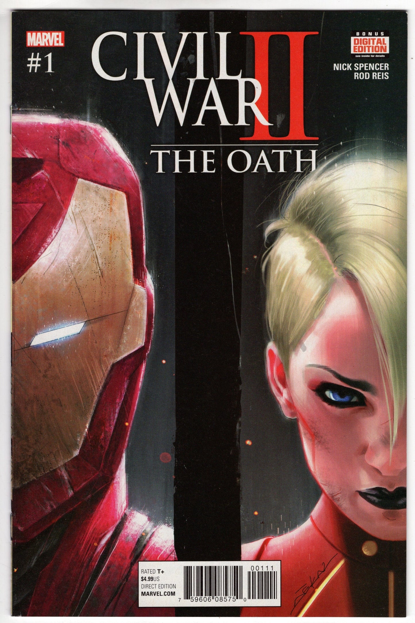 MARVEL COMICS VF/NM CIVIL WAR II OATH #1