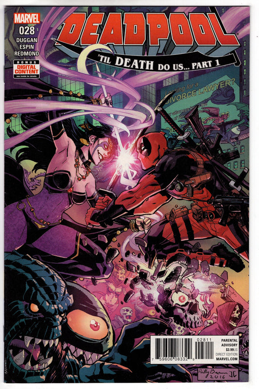 MARVEL COMICS VF/NM DEADPOOL #28