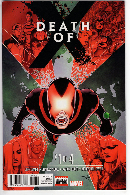 MARVEL COMICS VF/NM DEATH OF X #1 (OF 4)