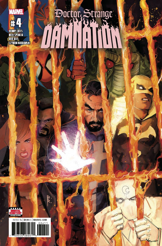 MARVEL COMICS VF/NM DOCTOR STRANGE DAMNATION #4 (OF 4) LEG
